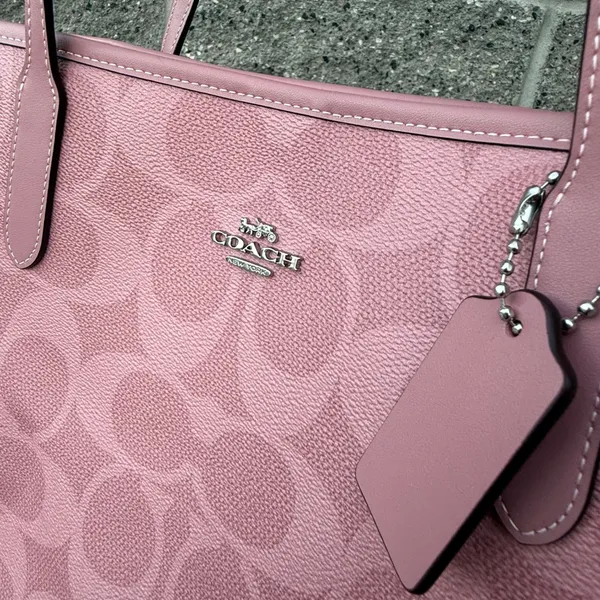 coach City Tote Bag In Signature Canvas cal49 - Image 5