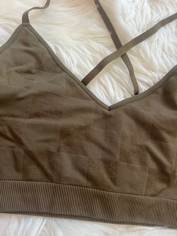 Good American Seamless Crossback Bralette  - Image 2