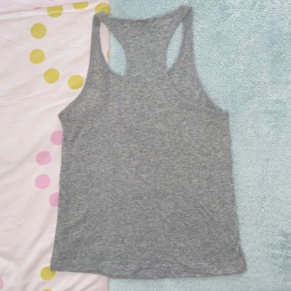 Forever 21 Y2K Gray Graphic Top - Image 3