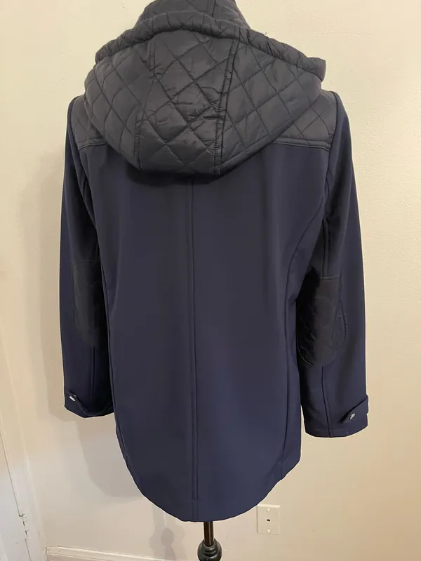 Ralph Lauren Navy Quilted Utility Jacket. Size M - Image 4