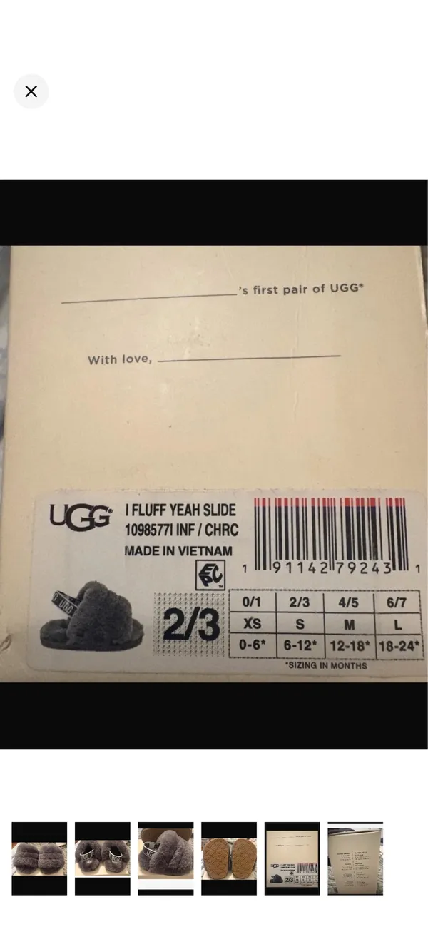 UGG I Fluff Yeah Slide - Charcoal Gray - Image 5