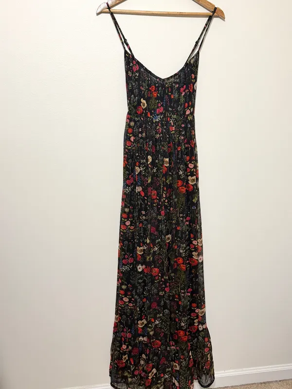 Anthropologie Floral Payal Jain Massima Maxi Dress Size Small - Image 3