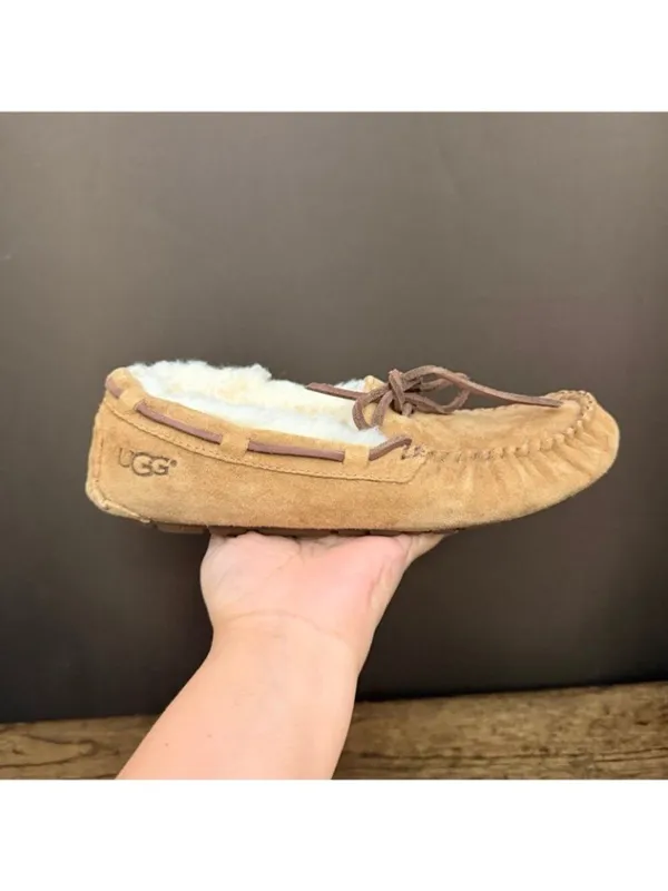 UGG Dakota Moccasins Slippers Chestnut - Image 12