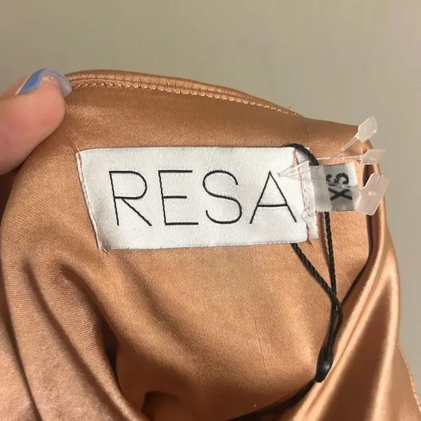✨Resa Cindy Mini Sz XS Dress in Copper✨ - Image 8