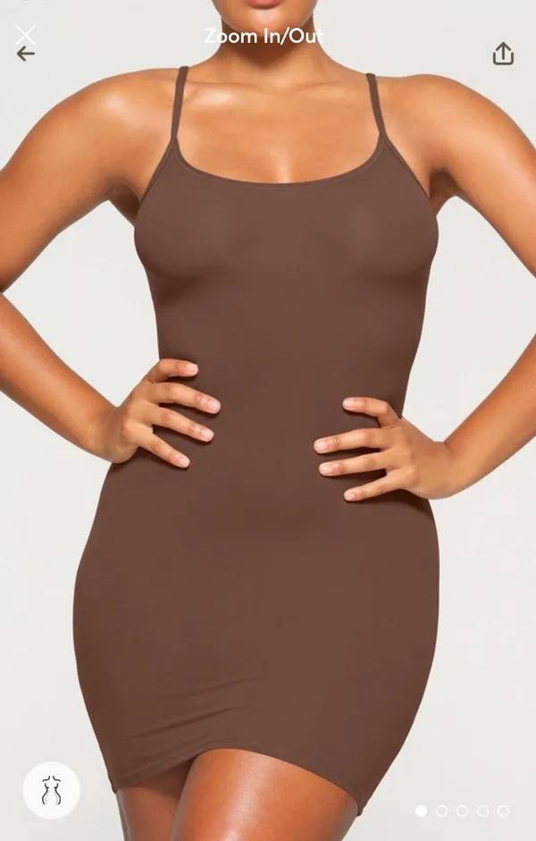 SKIMS NWT FITS EVERYBODY SLIP DRESS Jasper S - Image 5