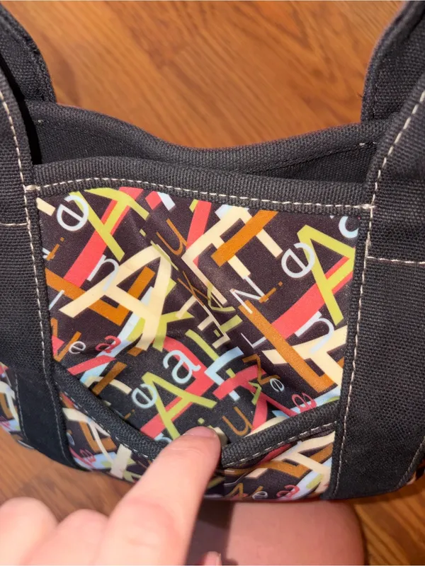 Y2K Anne Klein Small Tote Purse - Image 6