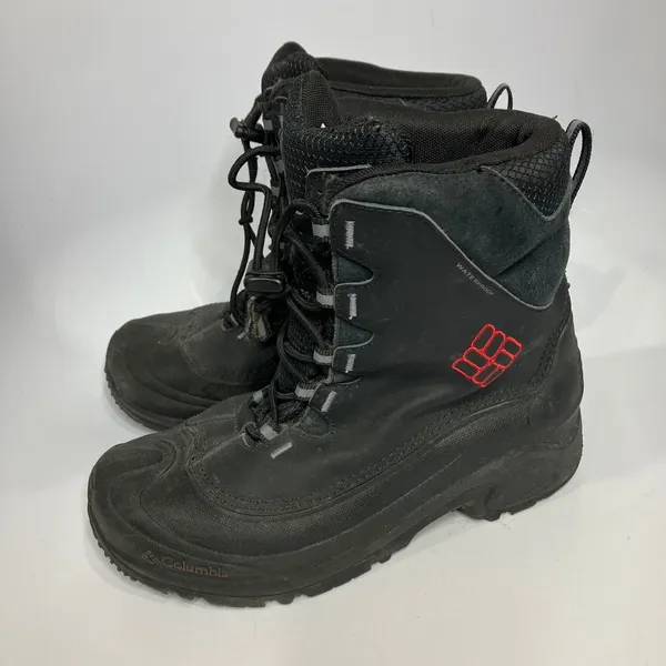 Columbia Bugaboot lace up insulated winter boots women's‎ size 6 black - Image 3
