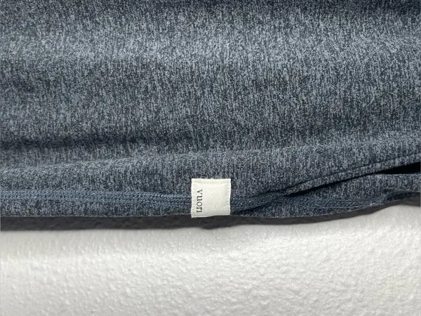 Vuori Charcoal Heather Mid Rise Performance Jogger Sweatpants Lounge Athleisure - Image 8