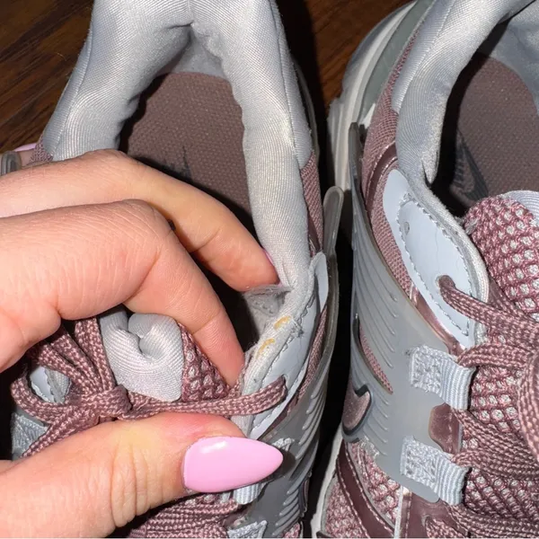 Nike V2K Run Smokey Mauve, Cobblestone, Light Smoke Grey, Low Top Sneakers W 11 - Image 4