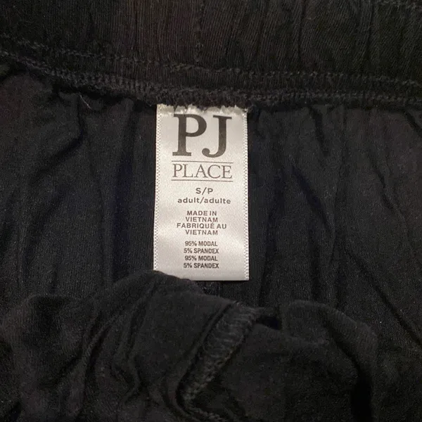PJ place black pajama shorts - Image 3