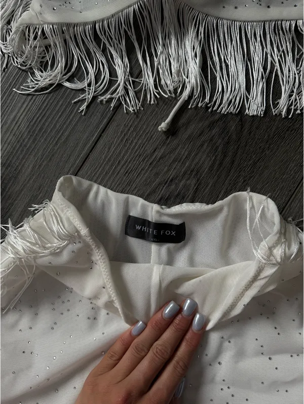 White fox 2 piece short set - Image 3