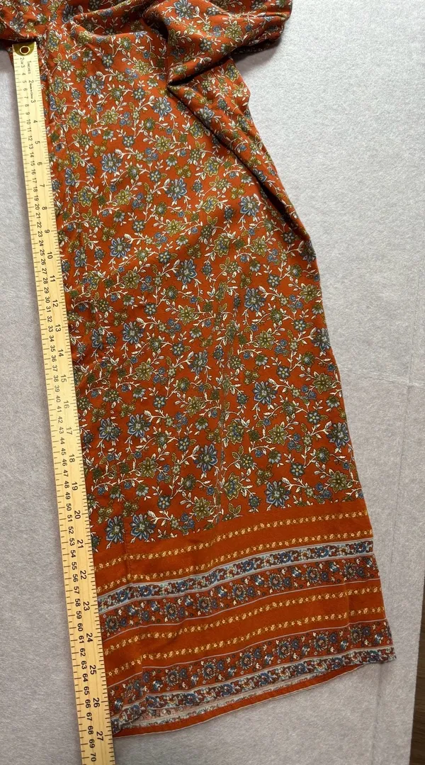 Live To Be Spoiled Floral Print Wide Leg Jumpsuit fits like size 8 - Image 7