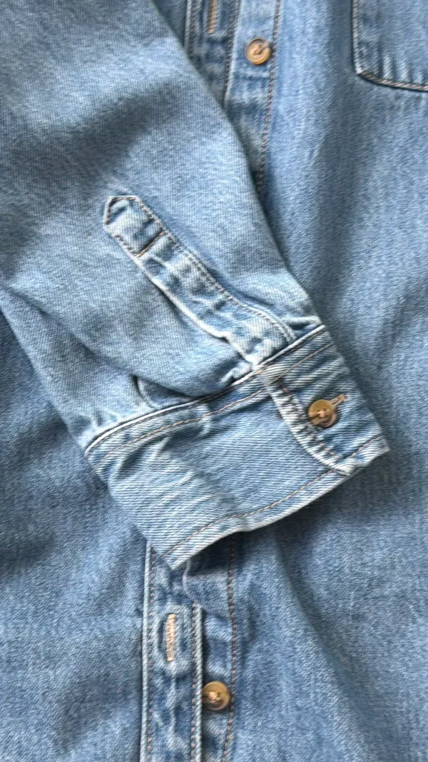 Old Navy Oversized Jean Shirt - Image 3