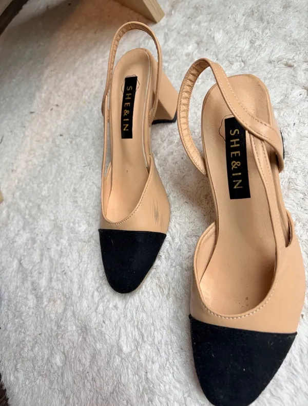 Shein Slingback Chunky Heeled Sandals - Image 7