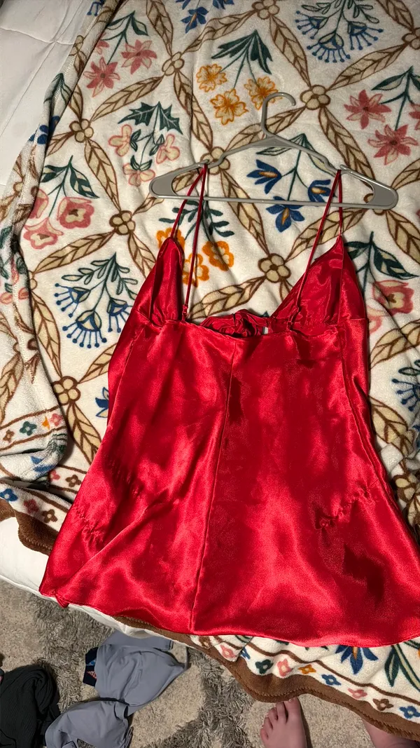 Vintage Victoria's Secret Satin Top Pajama - Image 3