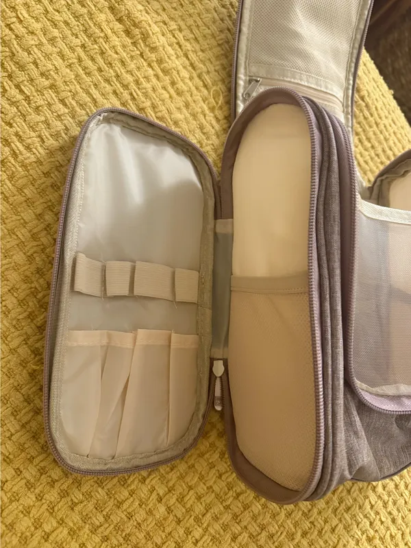 Boa Cay Purple Toiletry & Makeup Bag Set - Image 5