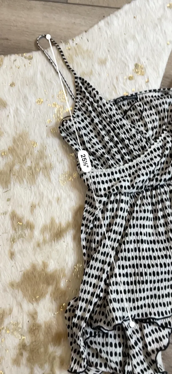Polka Dot wrap Tank Top - Image 3