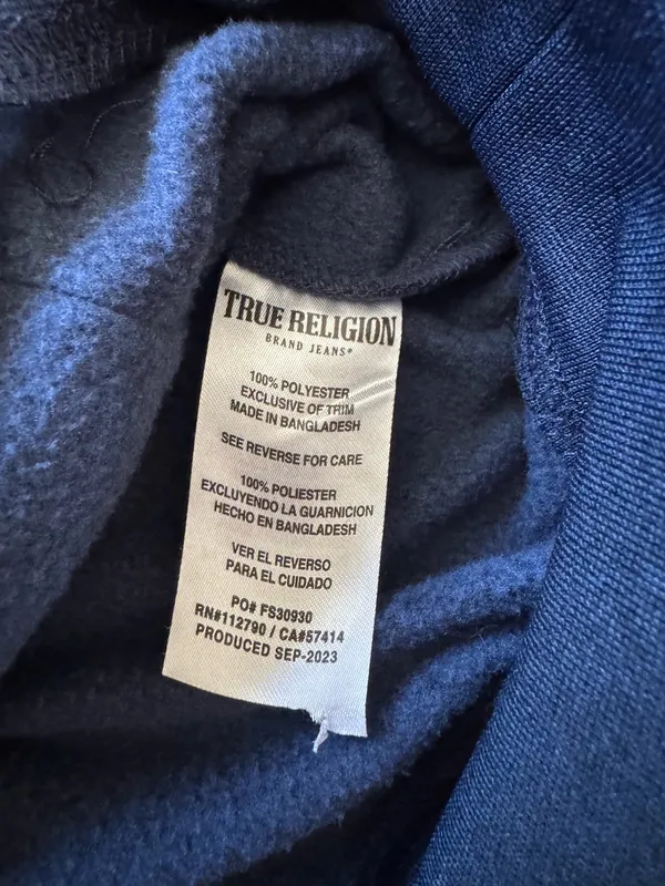 True Religion Hoodie - Image 4