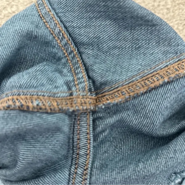 Old Navy Distressed Dark Blue Jeans - Image 6