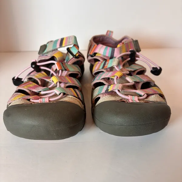 KEEN Newport H2 Womens Water Sandals Pink Multicolor Closed Toe Hiking Size 5 - Image 5