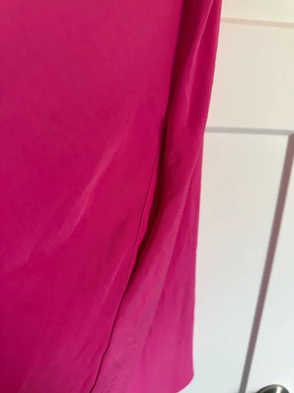 Pink ruffle dress Size L - Image 4