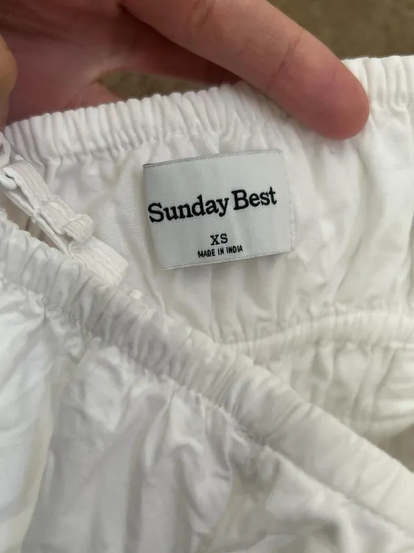 Aritzia Sunday best Martine Poplin Midi Dress Size XS - Image 5