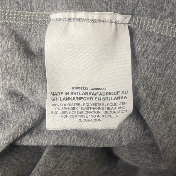 Nike Heather Gray High-Neck Long Sleeve - Image 8