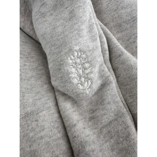 FP Movement x Hatch Maternity Hooded Jumpsuit Sz:S Gray Half Zip Cotton Blend - Image 9