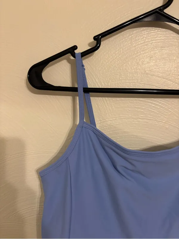 Old Navy Active PowerSoft Cami Dress Women’s L Blue Built In Bra - Image 6