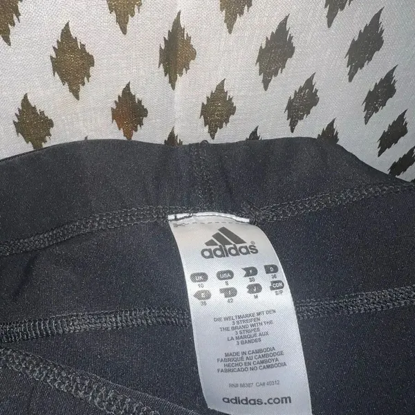 Adidas capri leggings black size S - Image 3