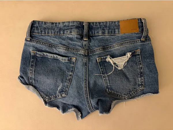 Jean shorts Blue Size 0 - Image 2