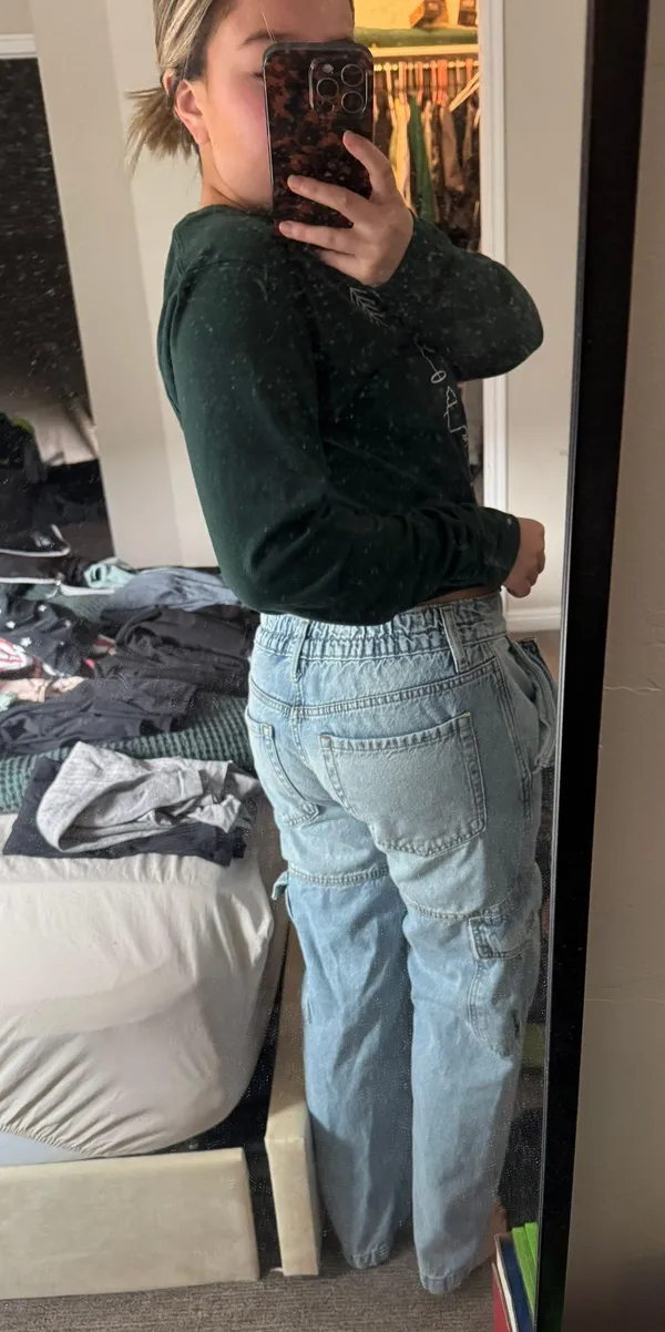 Aeropostale Baggy Cargo Jeans - Image 5