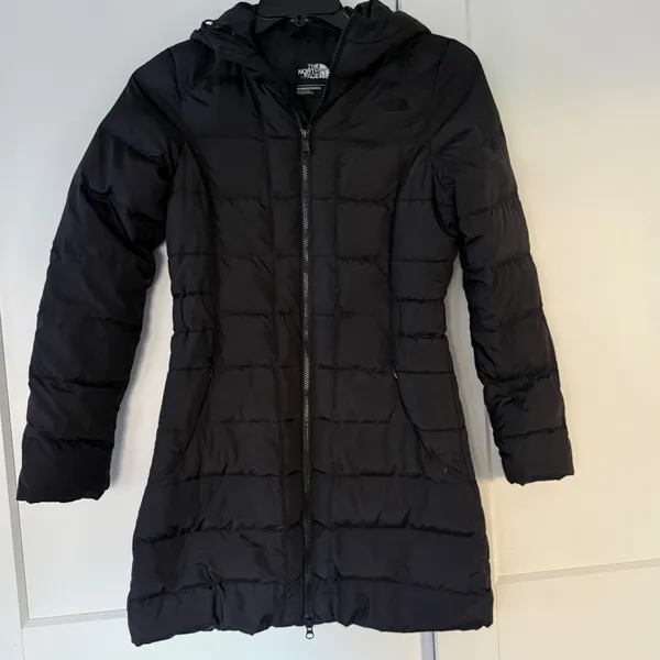 The North Face Gotham Parka II Black Down Insulated Hooded Jacket 550 XS - Image 5