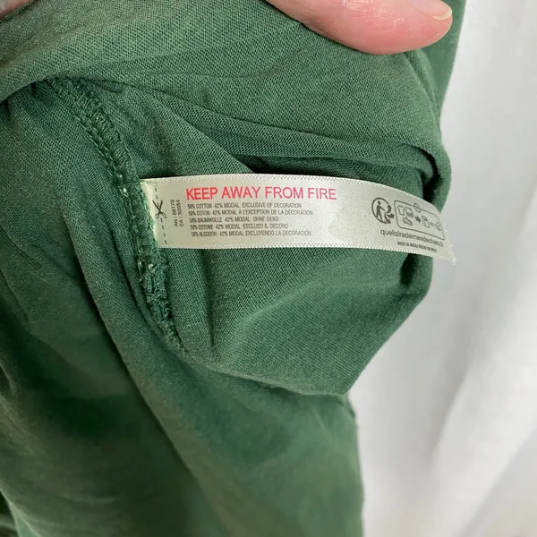 Anthropologie Daily Practice Green Hooded Maxi Dress Sz.XS - Image 15