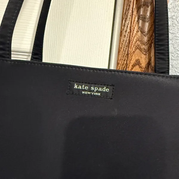 Vintage Kate Spade New York black nylon Sam shoulder bag - Image 2