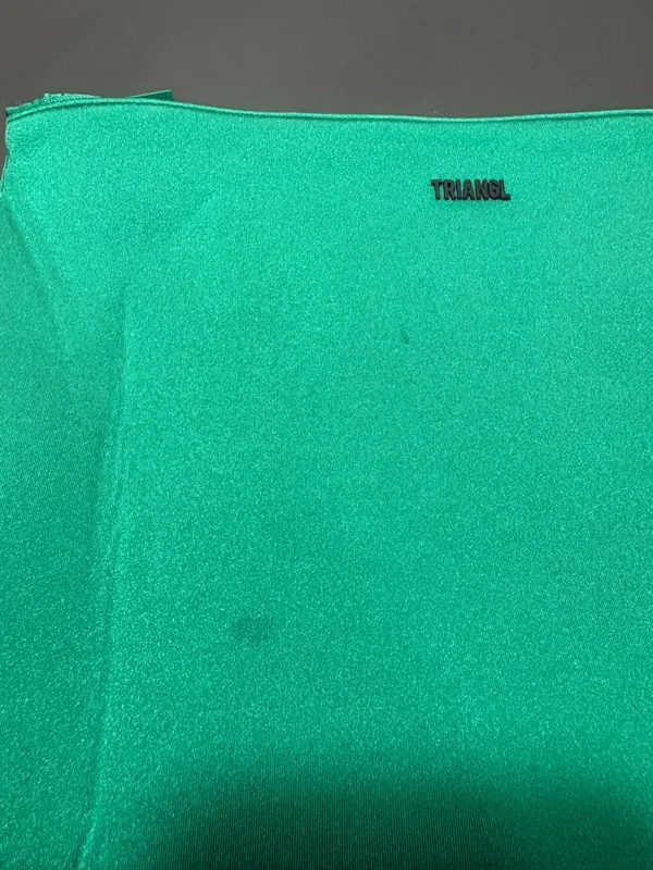 TRIANGL Jungle Green Neoprene Zip Pouch - Image 7
