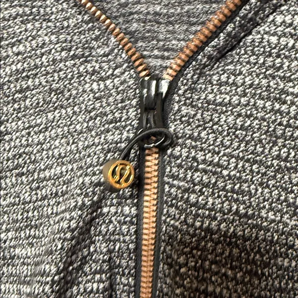 Lululemon Daily Practice Scuba weathered herringbone zip up hooded jacket 10 - Image 5