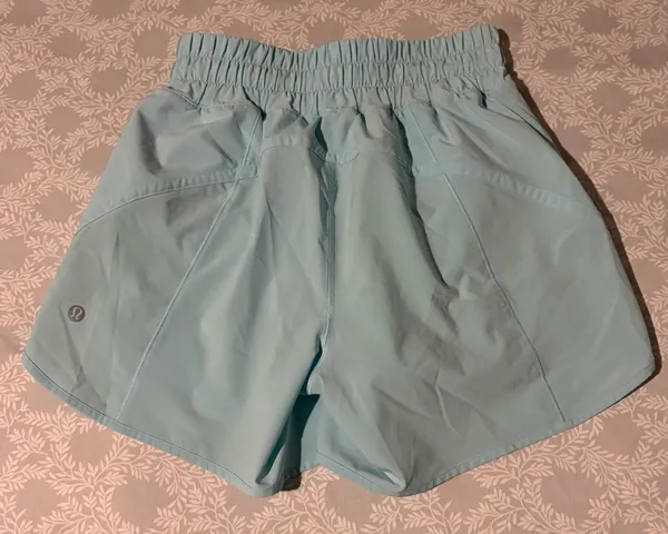 Lululemon Track That MR Short 5” – Icing Blue | Size 4 - Image 3