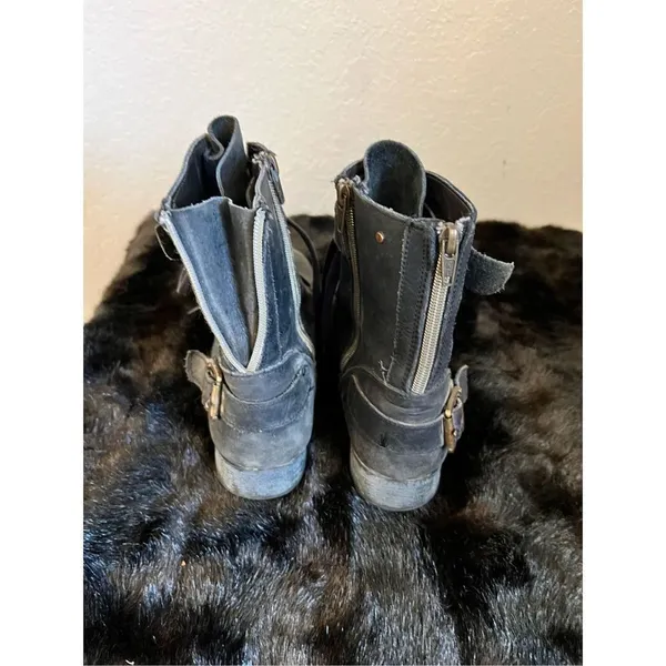 Dolce Vita Dv black moto combat booties boots 8.5 - Image 3