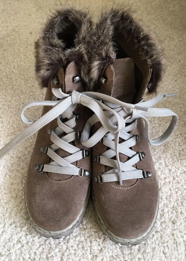 G.H. Bass & Co NWOT Suede and Faux Fur Boots - Image 3