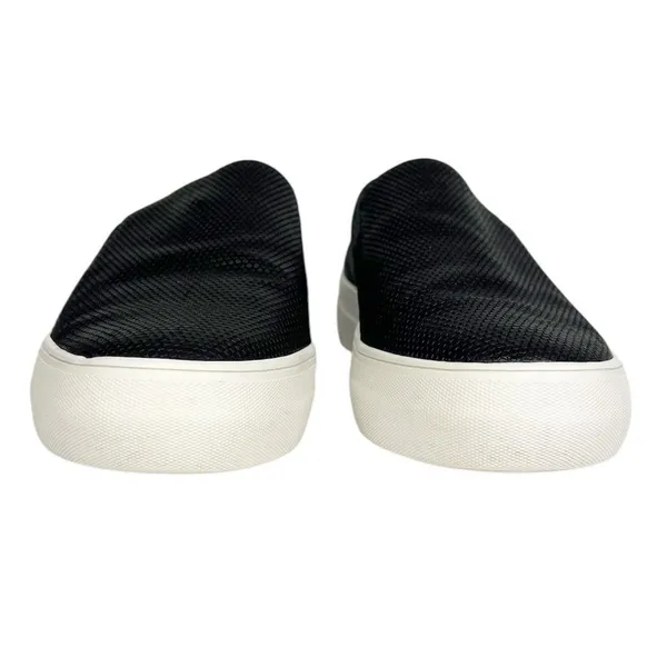 Vince‎ Camuto Kanesya Black Perforated Leather Platform Slip On Sneakers Size 7 - Image 5