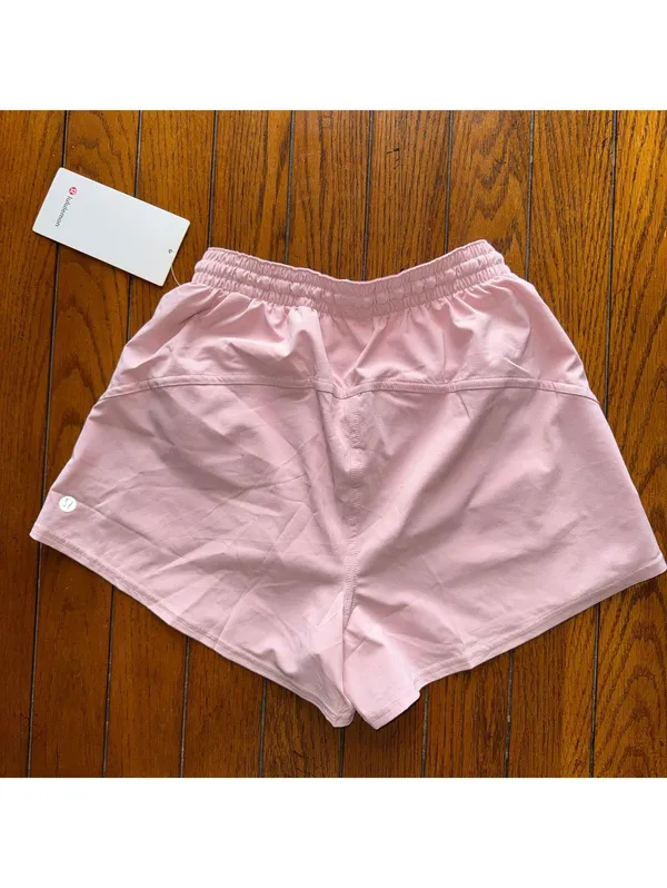 Lululemon Pace Rival Short High Rise 3” Pink Haze Size 2 NWT - Image 2