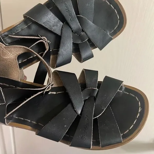 ✨Salt Water Original Black Womens Sz 6 Sandals✨ - Image 10