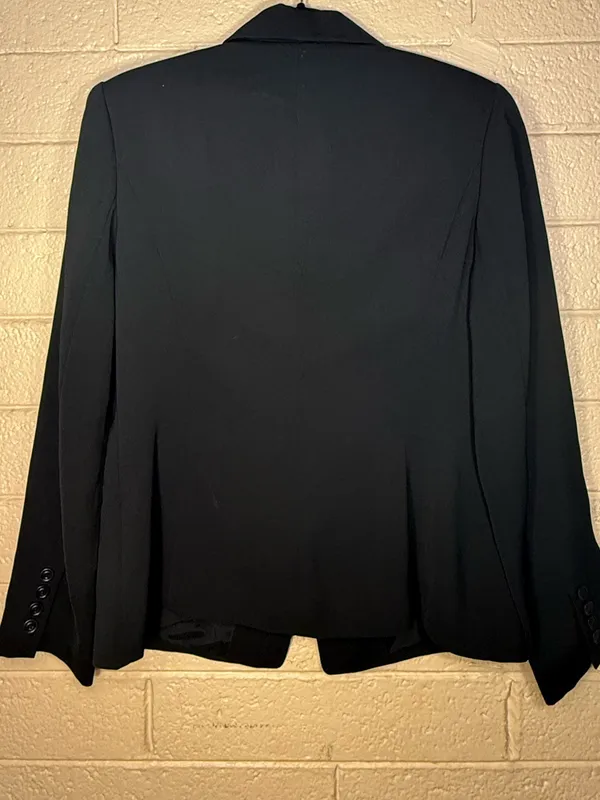 Preview Black Women's Tailored Button - Image 2
