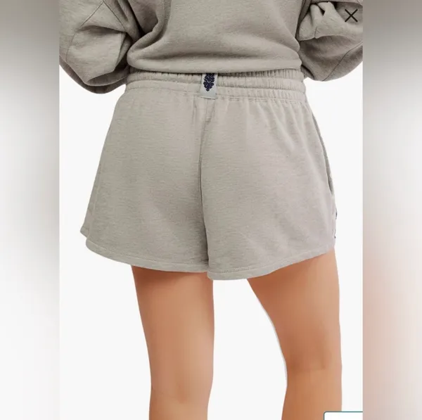 Free People✨ Feeling Wavy Cotton Blend Shorts - Image 5