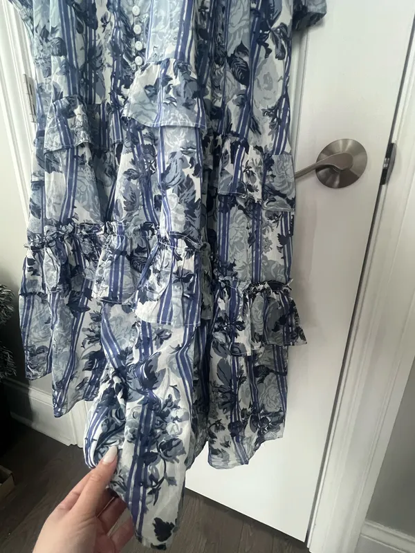 Free People long sleeve maxi dress small - Image 5