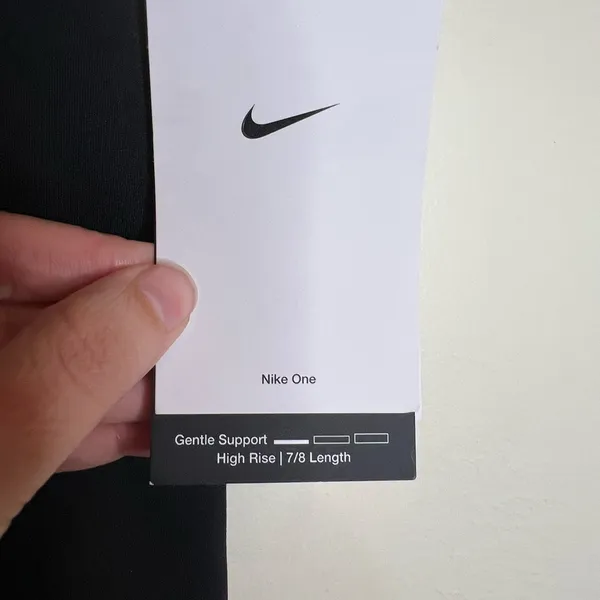 Nike‎ Black High-Rise 7/8 Leggings - Image 2