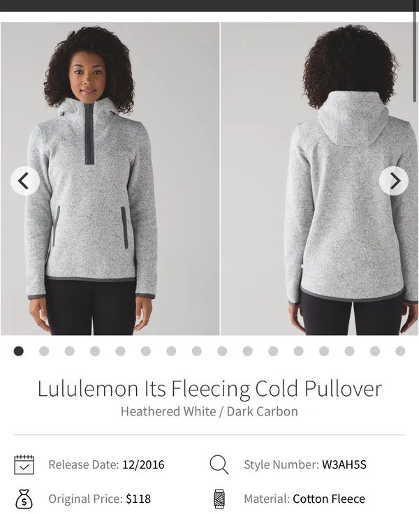 Lululemon It’s Fleecing Cold Pullover 4 women - Image 2