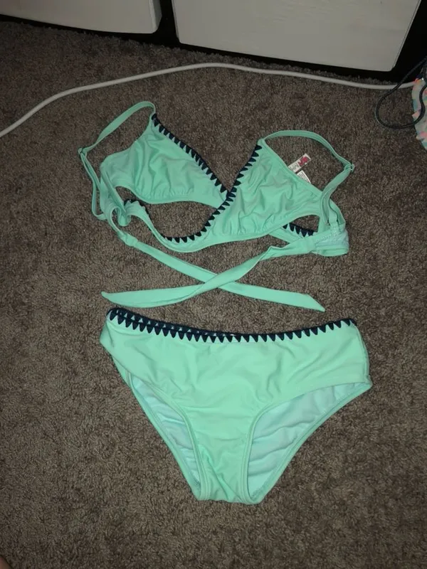 Modcloth Embroidered Bikini - Image 3