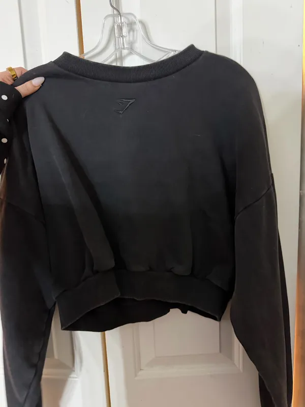 Gymshark Sweatshirt Cropped - Image 2